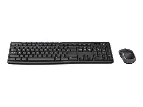 Logitech MK270 | Keyboard and Mouse Set | Wireless | US | Black Logitech MK270 | Keyboard and Mouse Set | Wireless | US | Black