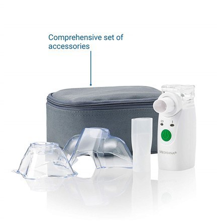 Medisana | High efficiency through innovative micro-membrane nebulisation (mesh technology) with ultrafine droplets. Automatical
