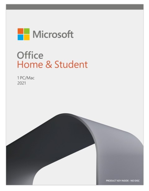 Microsoft | Office Home and Student 2021 | 79G-05388 | FPP | Rok licencji | Angielski | EuroZone Medialess Microsoft | Office Home and Student 2021 | 79G-05388 | FPP | Rok licencji | Angielski | EuroZone Medialess