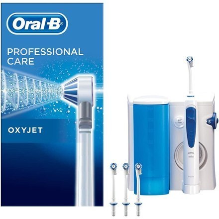 Oral-B | MD 20 OxyJet | Irygator doustny | 600 ml | Liczba głów 4 | Biało niebieski Oral-B | MD 20 OxyJet | Irygator doustny | 600 ml | Liczba głów 4 | Biało niebieski