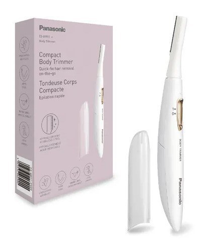 Panasonic Compact Body Trimmer | ES-WR51-P503 | Cordless | White Panasonic Compact Body Trimmer | ES-WR51-P503 | Cordless | White
