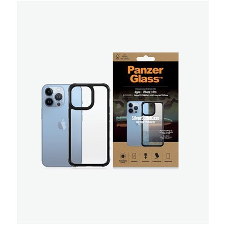 PanzerGlass | Back cover for mobile phone | Apple iPhone 13 Pro | Black | Transparent PanzerGlass | Back cover for mobile phone | Apple iPhone 13 Pro | Black | Transparent