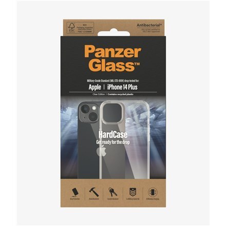 PanzerGlass | Back cover for mobile phone - MagSafe compatibility | Apple iPhone 14 Plus | Transparent PanzerGlass | Back cover for mobile phone - MagSafe compatibility | Apple iPhone 14 Plus | Transparent