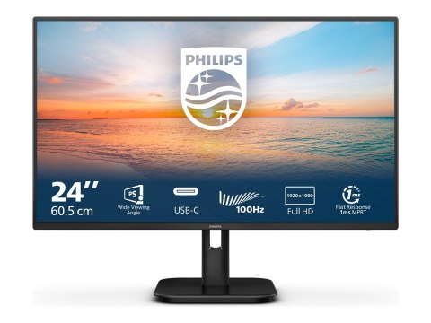 Philips 24E1N1300A/00 | 24 " | IPS | 16:9 | 100 Hz | 4 ms | 1920 x 1080 pixels | 250 cd/m² | HDMI ports quantity 1 Philips 24E1N1300A/00 | 24 " | IPS | 16:9 | 100 Hz | 4 ms | 1920 x 1080 pixels | 250 cd/m² | HDMI ports quantity 1