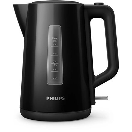 Philips | Czajnik | HD9318/20 | Elektryczny | 2200 W | 1,7 L | Plastikowy | Podstawa obrotowa 360° | Czarny Philips | Czajnik | HD9318/20 | Elektryczny | 2200 W | 1,7 L | Plastikowy | Podstawa obrotowa 360° | Czarny