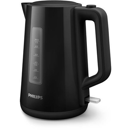 Philips | Czajnik | HD9318/20 | Elektryczny | 2200 W | 1,7 L | Plastikowy | Podstawa obrotowa 360° | Czarny Philips | Czajnik | HD9318/20 | Elektryczny | 2200 W | 1,7 L | Plastikowy | Podstawa obrotowa 360° | Czarny