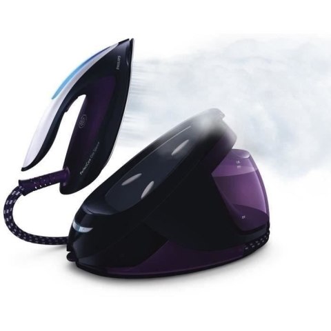 Philips | Iron | GC9650/80 | 2400 W | 7.5 bar | Auto power off | Water tank capacity 1800 ml | Vertical steam function | Purple Philips | Iron | GC9650/80 | 2400 W | 7.5 bar | Auto power off | Water tank capacity 1800 ml | Vertical steam function | Purple