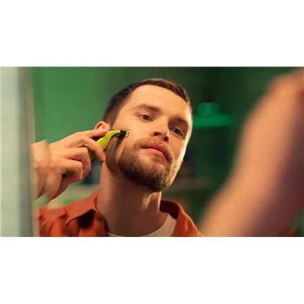 Philips | OneBlade 360 Shaver/Trimmer, Face | QP2730/20 | Operating time (max) 60 min | Wet & Dry | Lithium Ion | Black/Yellow Philips | OneBlade 360 Shaver/Trimmer, Face | QP2730/20 | Operating time (max) 60 min | Wet & Dry | Lithium Ion | Black/Yellow
