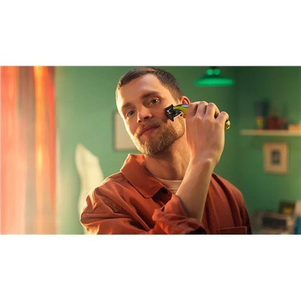 Philips | OneBlade Golarka/Trymmer, Twarz | QP2721/20 | Czas pracy (maks.) 45 min | Wet & Dry | NiMH | Czarny/Żółty Philips | OneBlade Golarka/Trymmer, Twarz | QP2721/20 | Czas pracy (maks.) 45 min | Wet & Dry | NiMH | Czarny/Żółty