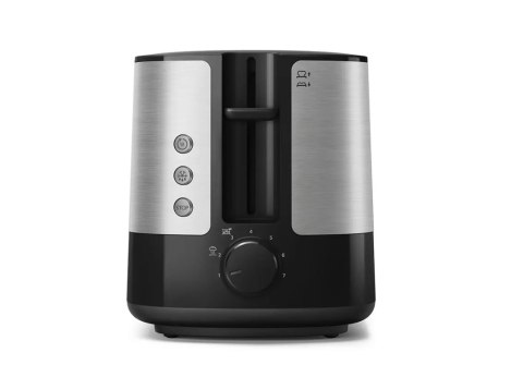 Philips | Toster | HD2635/90 Viva Collection | Liczba gniazd 2 | Materiał obudowy Metal/Plastik | Stal nierdzewna/czarny Philips | Toster | HD2635/90 Viva Collection | Liczba gniazd 2 | Materiał obudowy Metal/Plastik | Stal nierdzewna/czarny