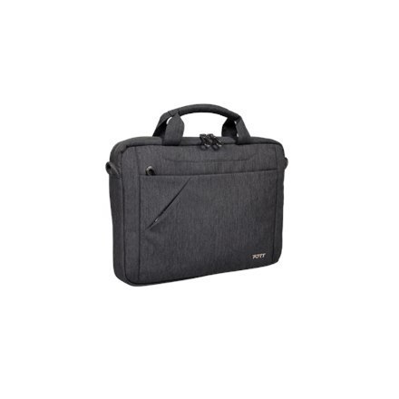 PORT DESIGNS | Sydney | Fits up to size 14 " | Messenger - Briefcase | Grey | Shoulder strap PORT DESIGNS | Sydney | Fits up to size 14 " | Messenger - Briefcase | Grey | Shoulder strap