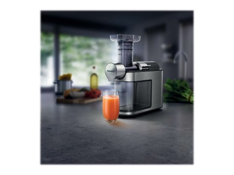 Philips HR1949/20 | Type Slow Juicer | Grey | 200 W | Extra large fruit input | Number of speeds 1 | 300 RPM Philips HR1949/20 | Type Slow Juicer | Grey | 200 W | Extra large fruit input | Number of speeds 1 | 300 RPM