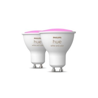 Philips Hue WCA 5.7W GU10, 2pcs pack Philips Hue | Hue WCA 5.7W GU10, 2pcs pack | W | W | White and coloured lights | Bluetooth