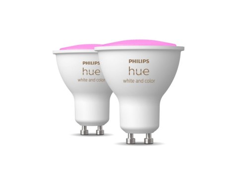 Philips Hue WCA 5.7W GU10, 2pcs pack Philips Hue | Hue WCA 5.7W GU10, 2pcs pack | W | W | White and coloured lights | Bluetooth Philips Hue WCA 5.7W GU10, 2pcs pack Philips Hue | Hue WCA 5.7W GU10, 2pcs pack | W | W | White and coloured lights | Bluetooth