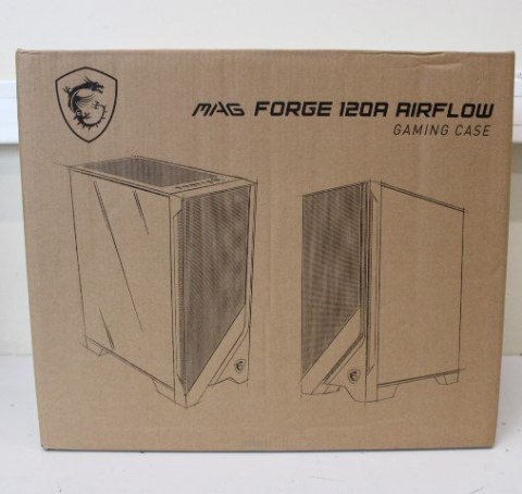 SALE OUT. MSI MAG FORGE 120A AIRFLOW | PC Case | MAG FORGE 120A AIRFLOW | Side window | Black | Mid-Tower | DAMAGED PACKAGING | SALE OUT. MSI MAG FORGE 120A AIRFLOW | PC Case | MAG FORGE 120A AIRFLOW | Side window | Black | Mid-Tower | DAMAGED PACKAGING |