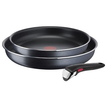 TEFAL | L1589132 Ingenio XL Force | Frypan set | Frying | Diameter 24/28 cm | Removable handle | Black TEFAL | L1589132 Ingenio XL Force | Frypan set | Frying | Diameter 24/28 cm | Removable handle | Black
