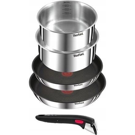 Tefal L897S574 Pots and Pans Set Ingenio Emotion, 5 pcs, Stainless steel TEFAL Tefal L897S574 Pots and Pans Set Ingenio Emotion, 5 pcs, Stainless steel TEFAL