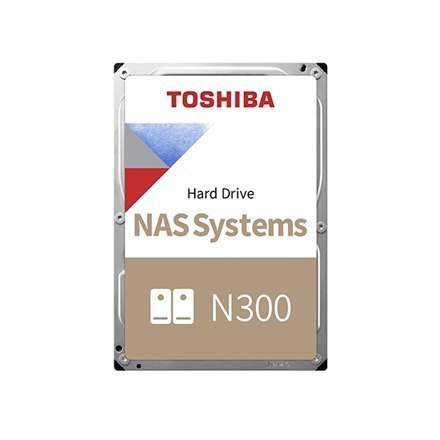Toshiba HDD NAS N300 3,5" 16 TB / 7,2 tys. / SATA / 512 MB / Niezawodność: 24x7, 180 TB rocznie, 1,2 mln godzin / 3 lata gwaranc Toshiba HDD NAS N300 3,5" 16 TB / 7,2 tys. / SATA / 512 MB / Niezawodność: 24x7, 180 TB rocznie, 1,2 mln godzin / 3 lata gwaranc