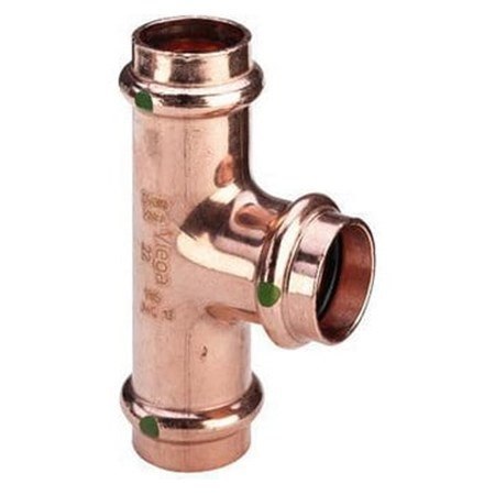 Viega | Profipress Copper T-Piece 28x22x28 mm Viega | Profipress Copper T-Piece 28x22x28 mm