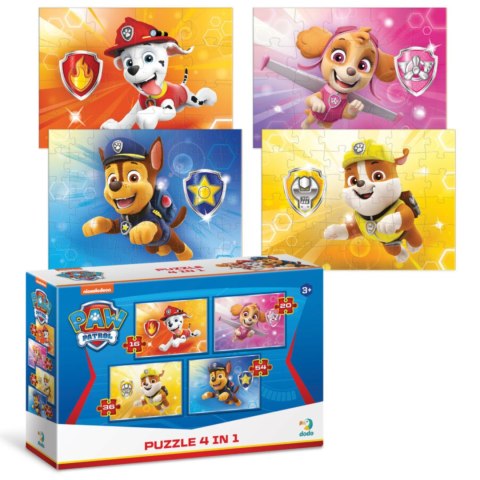 PUZZLE 4w1 PSI PATROL CZTERY UKŁADANKI W JEDNYM OPAKOWANIU DLA DZIECI PUZZLE 4w1 PSI PATROL CZTERY UKŁADANKI W JEDNYM OPAKOWANIU DLA DZIECI