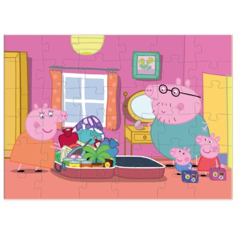 PUZZLE 4w1 ŚWINKA PEPPA UROCZE CZTERY UKŁADANKI W JEDNYM OPAKOWANIU PUZZLE 4w1 ŚWINKA PEPPA UROCZE CZTERY UKŁADANKI W JEDNYM OPAKOWANIU