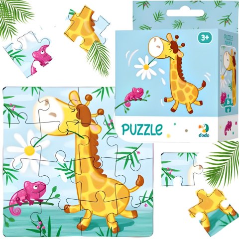 PUZZLE MOTYW ŻYRAFY 16 ELEMENTÓW UKŁADANKA DLA DZIECI UROKLIWA ŻYRAFA PUZZLE MOTYW ŻYRAFY 16 ELEMENTÓW UKŁADANKA DLA DZIECI UROKLIWA ŻYRAFA