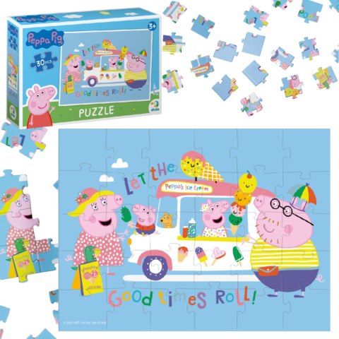 PUZZLE ŚWINKA PEPPA 30 ELEMENTÓW PEPPA PIG UROCZY ZESTAW DLA MALUCHÓW PUZZLE ŚWINKA PEPPA 30 ELEMENTÓW PEPPA PIG UROCZY ZESTAW DLA MALUCHÓW