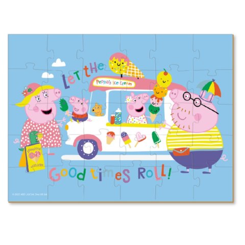PUZZLE ŚWINKA PEPPA 30 ELEMENTÓW PEPPA PIG UROCZY ZESTAW DLA MALUCHÓW PUZZLE ŚWINKA PEPPA 30 ELEMENTÓW PEPPA PIG UROCZY ZESTAW DLA MALUCHÓW