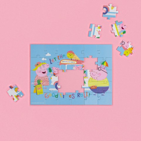 PUZZLE ŚWINKA PEPPA 30 ELEMENTÓW PEPPA PIG UROCZY ZESTAW DLA MALUCHÓW PUZZLE ŚWINKA PEPPA 30 ELEMENTÓW PEPPA PIG UROCZY ZESTAW DLA MALUCHÓW