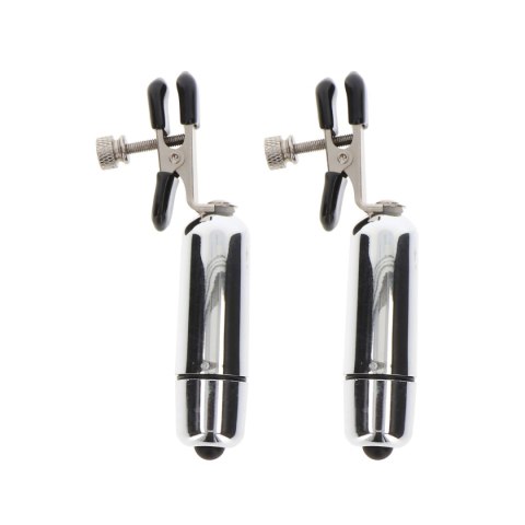 Taboom klamerki na sutki Nipple Play Adjustable Vibrating Clamps Taboom klamerki na sutki Nipple Play Adjustable Vibrating Clamps