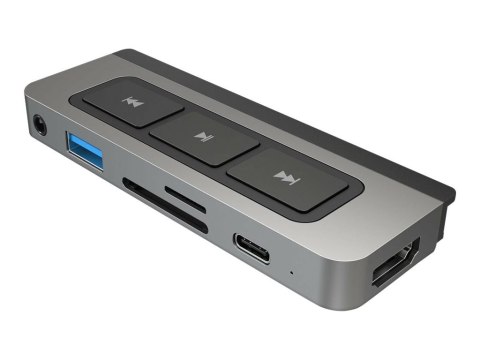 Koncentrator portów USB-C HyperDrive Media 6-w-1 do iPad Pro/Air | Ilość portów HDMI: 1 Koncentrator portów USB-C HyperDrive Media 6-w-1 do iPad Pro/Air | Ilość portów HDMI: 1