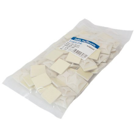 Logilink | Cable Tie Mounts 28x28 mm | KAB0044 Logilink | Cable Tie Mounts 28x28 mm | KAB0044