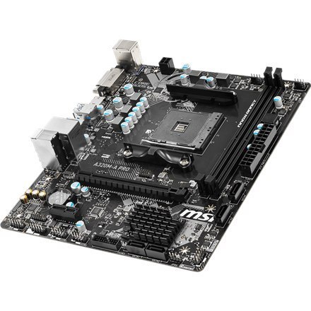 MSI | A320M-A PRO | Processor family AMD | Processor socket AM4 | DDR4 | Memory slots 2 | Supported hard disk drive interfaces S MSI | A320M-A PRO | Processor family AMD | Processor socket AM4 | DDR4 | Memory slots 2 | Supported hard disk drive interfaces S