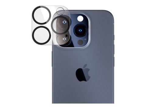 PanzerGlass | PicturePerfect | Ochrona obiektywu | Apple | iPhone 15 Pro/15 Pro Max | Szkło | Czarny PanzerGlass | PicturePerfect | Ochrona obiektywu | Apple | iPhone 15 Pro/15 Pro Max | Szkło | Czarny