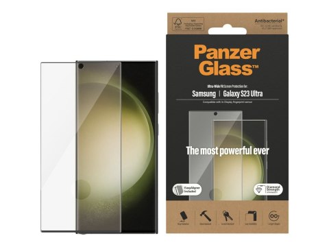 PanzerGlass Screen Protector Samsung Galaxy S23 Ultra, Ultra-Wide Fit W. Easyaligner | PanzerGlass PanzerGlass Screen Protector Samsung Galaxy S23 Ultra, Ultra-Wide Fit W. Easyaligner | PanzerGlass