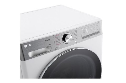 Pralka LG F2WR909P3W | Efektywność energetyczna A-10% | Pojemność 9 kg | Prędkość wirowania 1200 RPM | Klasa A++ | Funkcja pary Pralka LG F2WR909P3W | Efektywność energetyczna A-10% | Pojemność 9 kg | Prędkość wirowania 1200 RPM | Klasa A++ | Funkcja pary