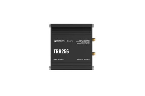 Router LTE M1/NB-IoT | TRB256 | 10/100 Mbit/s | Porty Ethernet LAN (RJ-45) 1 | Obsługa sieci Nie | MU-MiMO Nie | 4G Router LTE M1/NB-IoT | TRB256 | 10/100 Mbit/s | Porty Ethernet LAN (RJ-45) 1 | Obsługa sieci Nie | MU-MiMO Nie | 4G