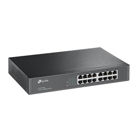 TP-LINK | Switch | TL-SF1016DS | Unmanaged | Desktop/Rackmountable | 10/100 Mbps (RJ-45) ports quantity 16 | 1 Gbps (RJ-45) port TP-LINK | Switch | TL-SF1016DS | Unmanaged | Desktop/Rackmountable | 10/100 Mbps (RJ-45) ports quantity 16 | 1 Gbps (RJ-45) port
