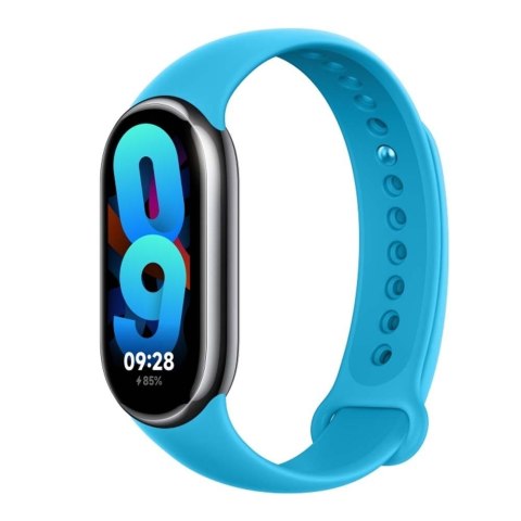 Xiaomi | Smart Band 8 Strap | Aqua blue | Aqua Blue | Materiał paska: TPU | Regulowana długość: 135-210 mm Xiaomi | Smart Band 8 Strap | Aqua blue | Aqua Blue | Materiał paska: TPU | Regulowana długość: 135-210 mm