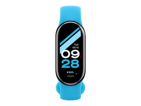 Xiaomi | Smart Band 8 Strap | Aqua blue | Aqua Blue | Materiał paska: TPU | Regulowana długość: 135-210 mm Xiaomi | Smart Band 8 Strap | Aqua blue | Aqua Blue | Materiał paska: TPU | Regulowana długość: 135-210 mm