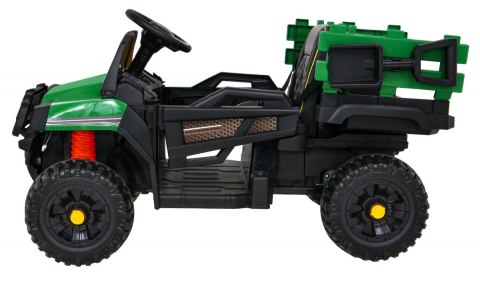 Autko Farmer Pick-up dla dzieci Zielony + Pilot + Bagażnik + Łopatka + EVA + MP3 LED Autko Farmer Pick-up dla dzieci Zielony + Pilot + Bagażnik + Łopatka + EVA + MP3 LED