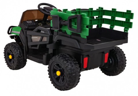 Autko Farmer Pick-up dla dzieci Zielony + Pilot + Bagażnik + Łopatka + EVA + MP3 LED Autko Farmer Pick-up dla dzieci Zielony + Pilot + Bagażnik + Łopatka + EVA + MP3 LED