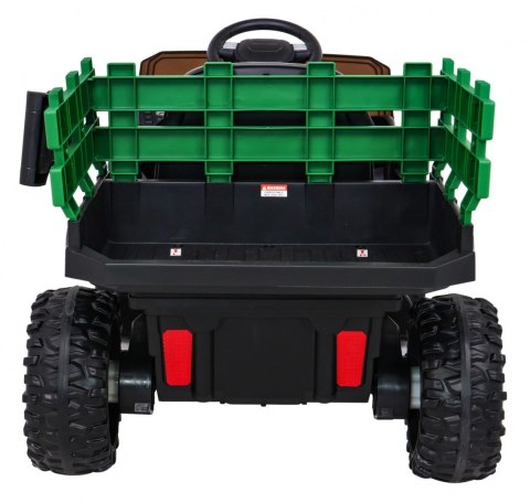 Autko Farmer Pick-up dla dzieci Zielony + Pilot + Bagażnik + Łopatka + EVA + MP3 LED Autko Farmer Pick-up dla dzieci Zielony + Pilot + Bagażnik + Łopatka + EVA + MP3 LED