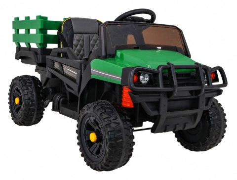 Autko Farmer Pick-up dla dzieci Zielony + Pilot + Bagażnik + Łopatka + EVA + MP3 LED Autko Farmer Pick-up dla dzieci Zielony + Pilot + Bagażnik + Łopatka + EVA + MP3 LED