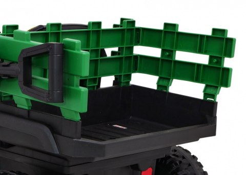 Autko Farmer Pick-up dla dzieci Zielony + Pilot + Bagażnik + Łopatka + EVA + MP3 LED Autko Farmer Pick-up dla dzieci Zielony + Pilot + Bagażnik + Łopatka + EVA + MP3 LED