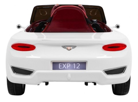 Auto na akumulator Bentley EXP 12 dla dzieci Biały + Pilot + Otwierane drzwi + Elegancki wygląd Auto na akumulator Bentley EXP 12 dla dzieci Biały + Pilot + Otwierane drzwi + Elegancki wygląd