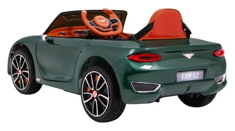Auto na akumulator Bentley EXP 12 dla dzieci Zielony + Pilot + Otwierane drzwi + Elegancki wygląd Auto na akumulator Bentley EXP 12 dla dzieci Zielony + Pilot + Otwierane drzwi + Elegancki wygląd