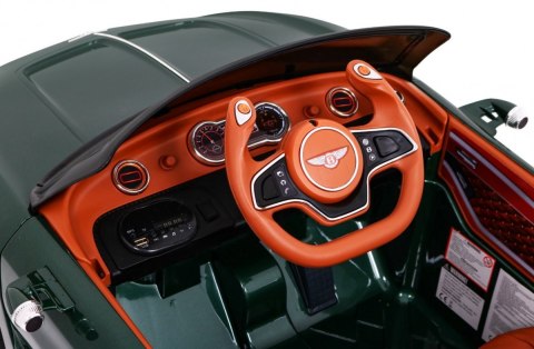 Auto na akumulator Bentley EXP 12 dla dzieci Zielony + Pilot + Otwierane drzwi + Elegancki wygląd Auto na akumulator Bentley EXP 12 dla dzieci Zielony + Pilot + Otwierane drzwi + Elegancki wygląd