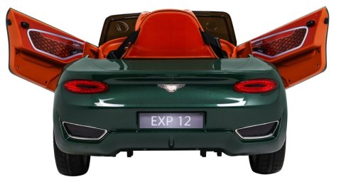 Auto na akumulator Bentley EXP 12 dla dzieci Zielony + Pilot + Otwierane drzwi + Elegancki wygląd Auto na akumulator Bentley EXP 12 dla dzieci Zielony + Pilot + Otwierane drzwi + Elegancki wygląd