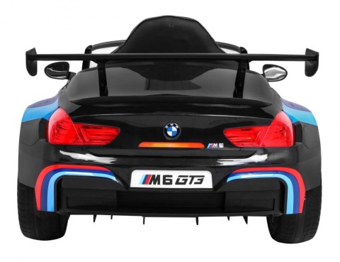 BMW M6 GT3 Auto na akumulator dla dzieci Czarny + Nawiew powietrza + Dźwięki MP3 Światła + Pilot BMW M6 GT3 Auto na akumulator dla dzieci Czarny + Nawiew powietrza + Dźwięki MP3 Światła + Pilot
